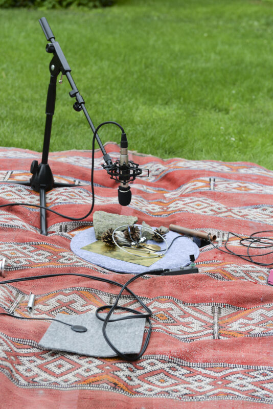 Alan Affichard, Elpmas Series. At Schlachtensee, Berlin, 2020. Photo: Daphné Lejeune