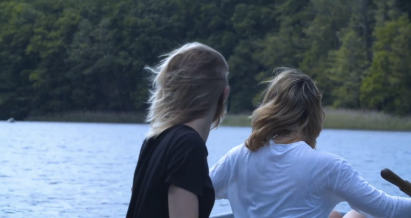 Aiko Shimotsuma, olfactory installaition oh Spring. At Schlachtensee, Berlin, 2021. Photo: Daphné Lejeune