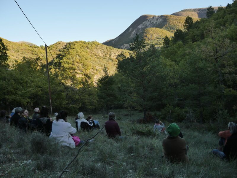 Performative walk, 2022, Credits: Louisa Faraud