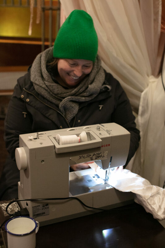 Stephanie Imbeau, Sewing workshops, 2022-2023. Photo: All rights reserved