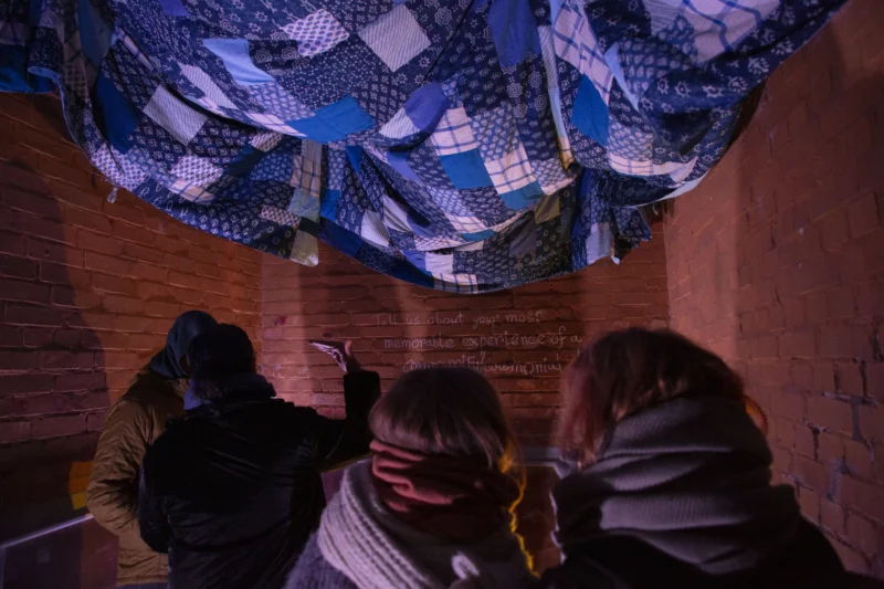 Sujatro Ghosh, Shamiyana, Exhibition view, 2023. Photo: Juan Saez