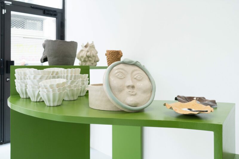 Pierre Boggio's installation view, exhibition 