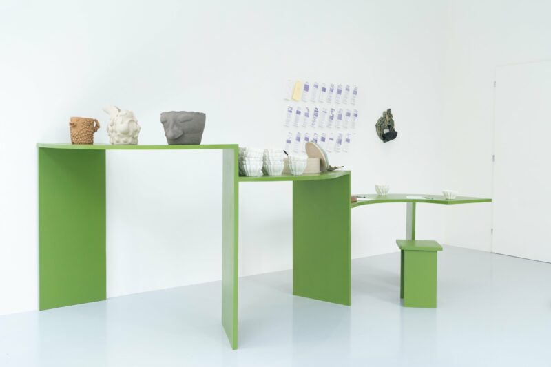 Pierre Boggio, Exhibition view le geste du commun, KOMMET - Lieu d'art contemporain, 2025. Photo: Lucas Zambon